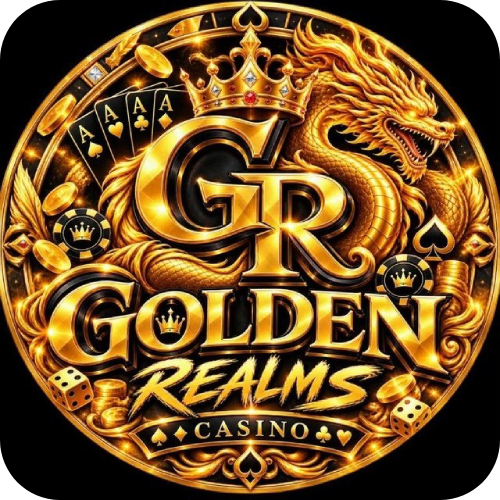 GoldenRealms Casino Logo - Official PAGCOR-Licensed Online Casino